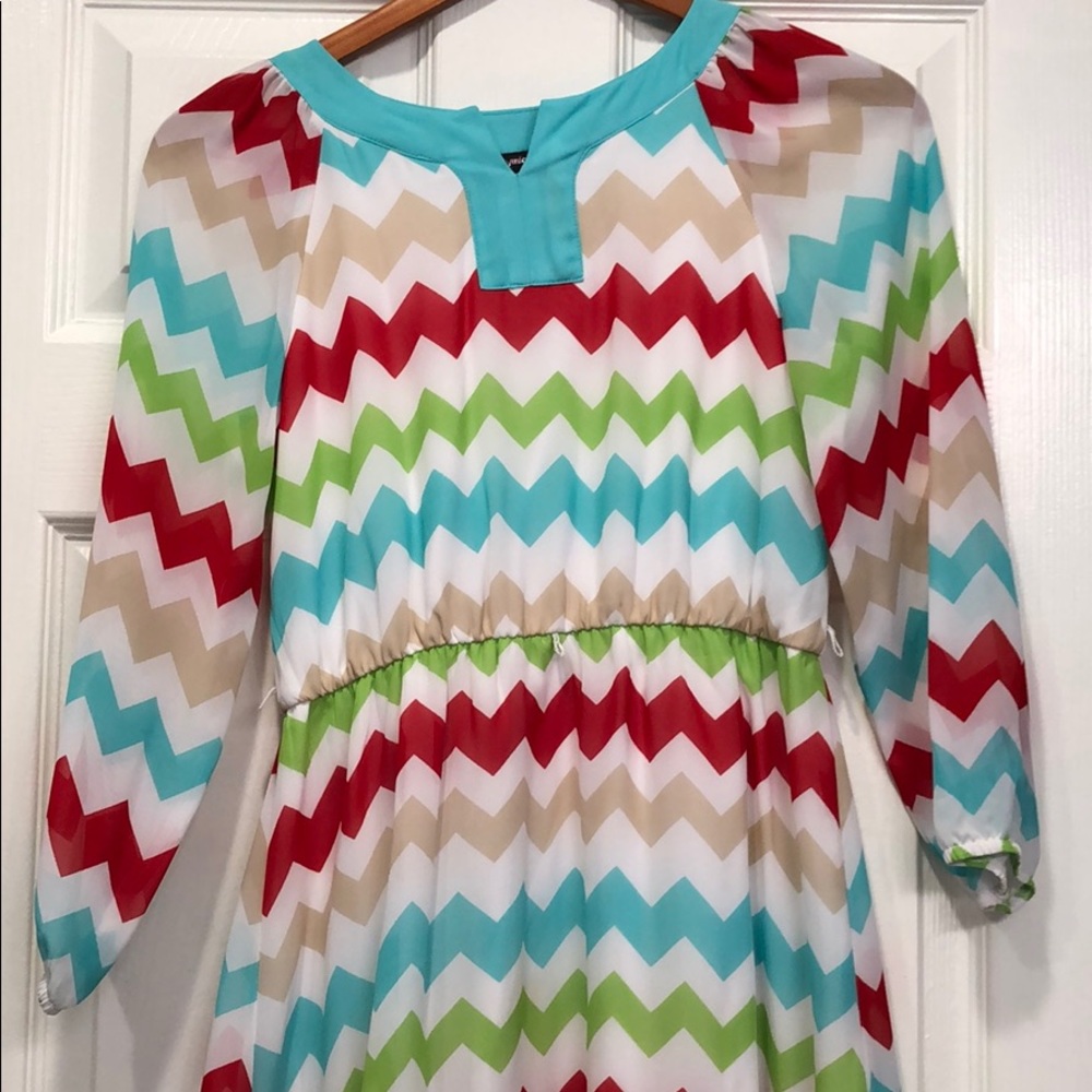 Chevron Dress 👗 - Picture 2 of 3